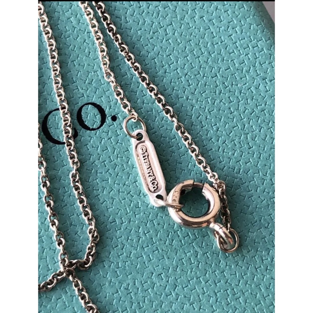 Tiffany & Co. - 美品 ティファニーネックレス フォールドハート