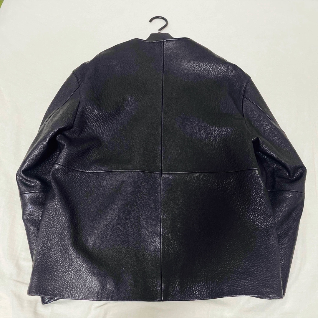 LIDNM - LIDNM GOAT LEATHER LINING BLOUSON 羊革ブルゾンの通販 by