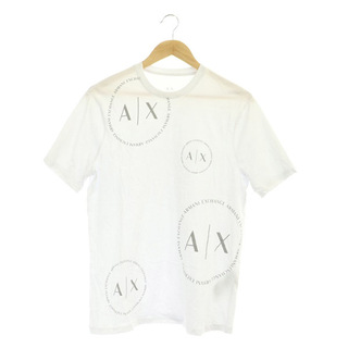 アルマーニエクスチェンジ(ARMANI EXCHANGE)のアルマーニエクスチェンジ Tシャツ カットソー 半袖 コットン サークルロゴ(Tシャツ/カットソー(半袖/袖なし))