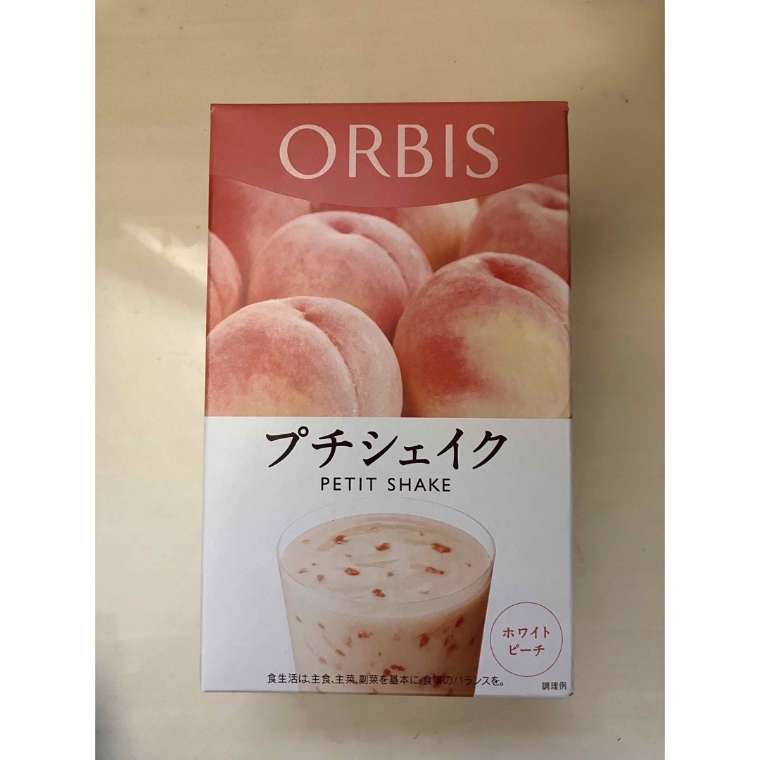 ORBIS(オルビス)のORBIS オルビスプチシェイク ピーチ　1箱（7食） ★おまとめ特典あり コスメ/美容のダイエット(ダイエット食品)の商品写真