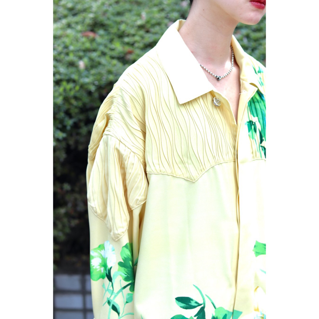 【最終価格】BELPER FLOWER SHIRT JACKET ベルパー