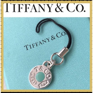 ティファニー(Tiffany & Co.)の美品　ティファニー携帯ストラップ　1837 925 キーホルダー(キーホルダー)
