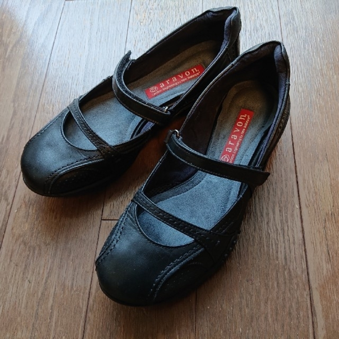 Aravon(アラヴォン)のaravon (アラゥォン) コンフォートストラップシューズ レディースの靴/シューズ(ハイヒール/パンプス)の商品写真