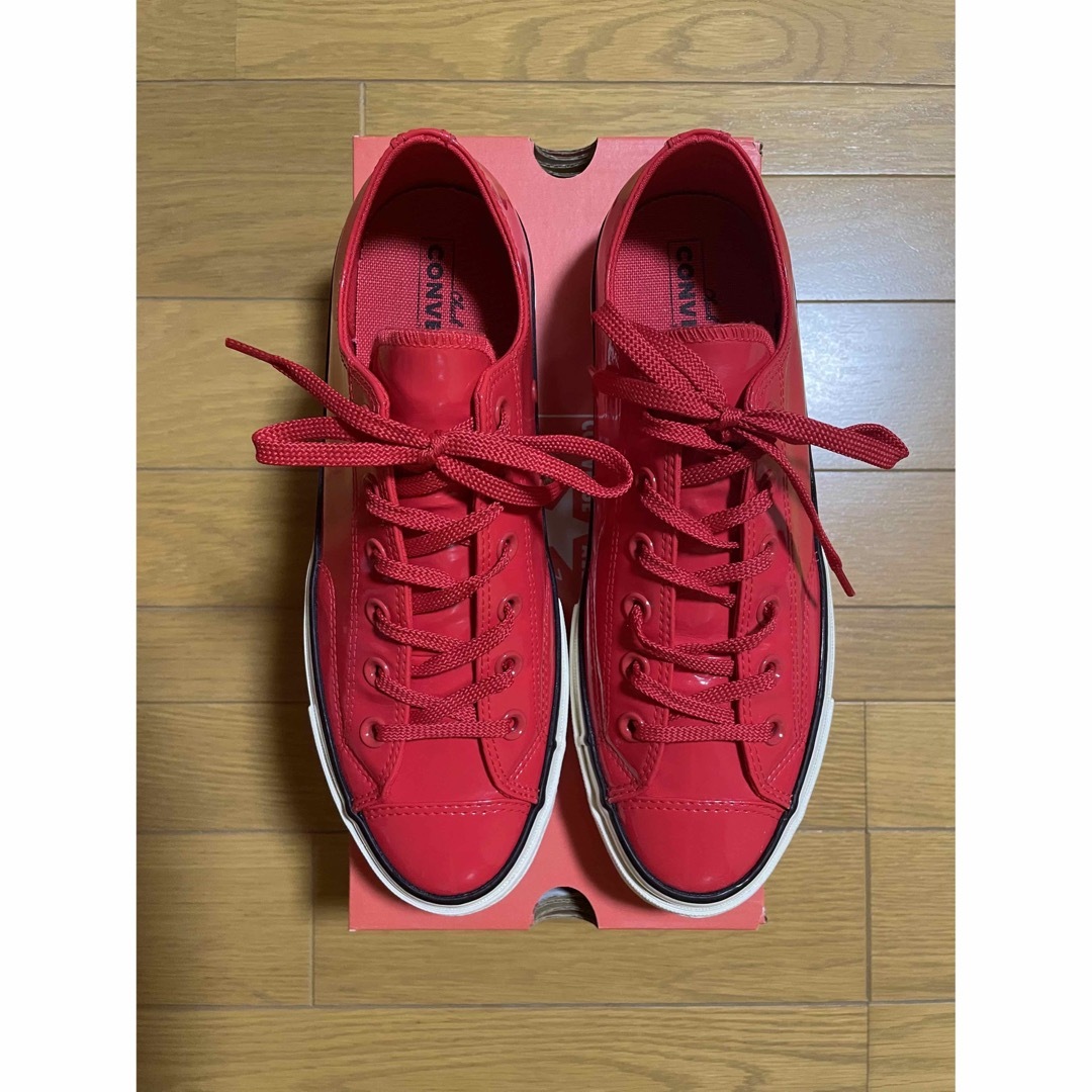 新品同様 CONVERSE CT70 エナメルレッド