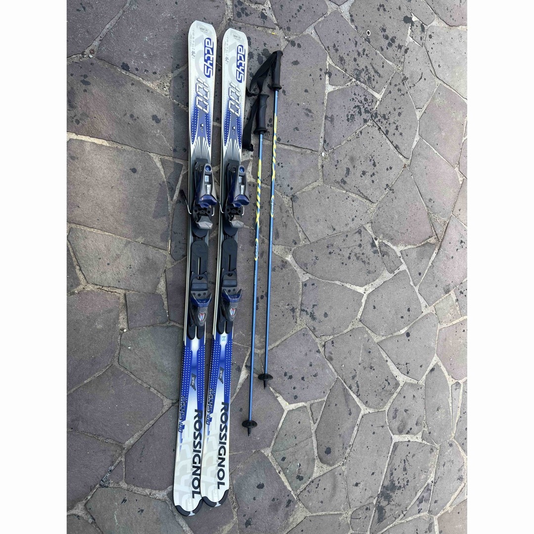 ROSSIGNOL - ROSSIGNOL ACTYS100 162cm スキー板 ストック付きの通販