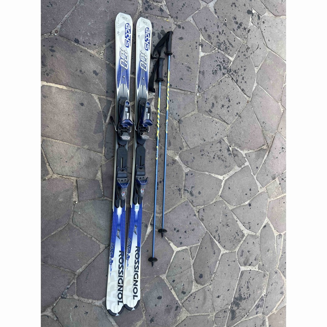 ROSSIGNOL  ACTYS100  162cm スキー板 ストック付き板