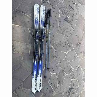 ロシニョール(ROSSIGNOL)のROSSIGNOL  ACTYS100  162cm スキー板 ストック付き(板)