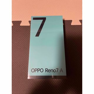 オッポ(OPPO)のOPPO Reno7 A  スターリーブラック  128 GB SIMフリー(スマートフォン本体)