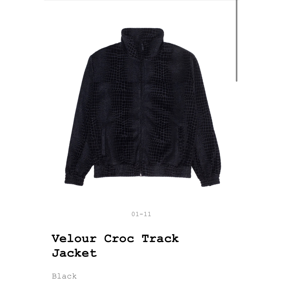 fucking awesome VELOUR TRACK JAKET サイズM