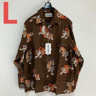 ワコマリア(WACKO MARIA)の【WACKOMARIA】TIMLEHI SHIRT(L/S)／新品タグ付／送料込(シャツ)