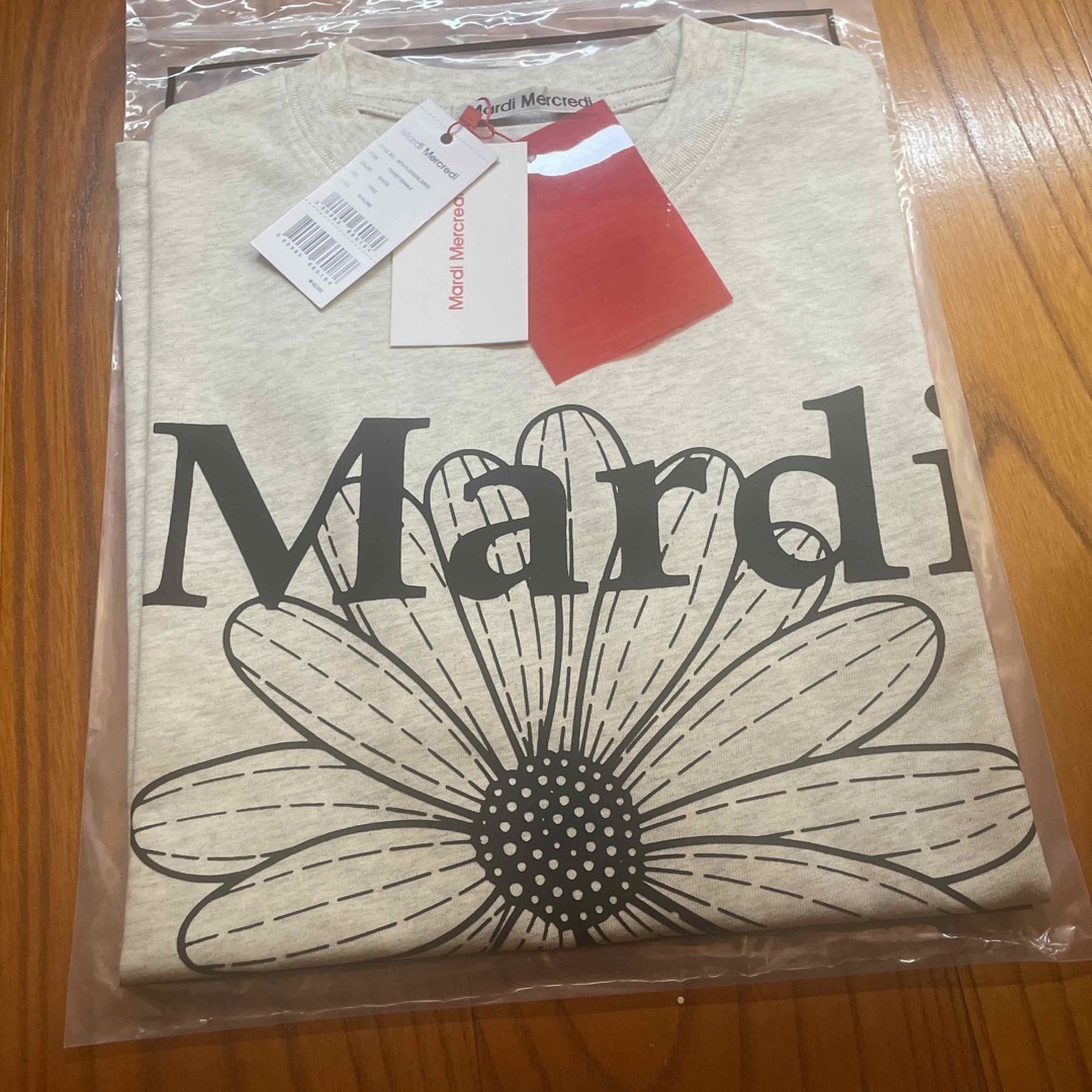 Mardi Mercredi マーディメルクレディtシャツ オートミールブラック | フリマアプリ ラクマ