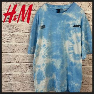 エイチアンドエム(H&M)のh&mJAWS Tシャツ　半袖 メンズ　レディース　[ xs ](Tシャツ/カットソー(半袖/袖なし))