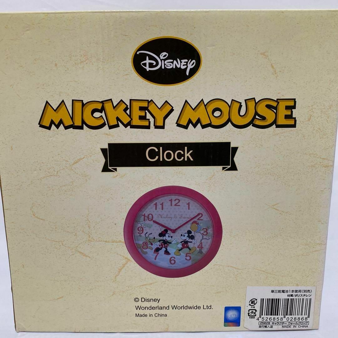 Disney(ディズニー)のミッキー ミニー 壁時計 Mickey Minnie ウォールクロック インテリア/住まい/日用品のインテリア小物(掛時計/柱時計)の商品写真