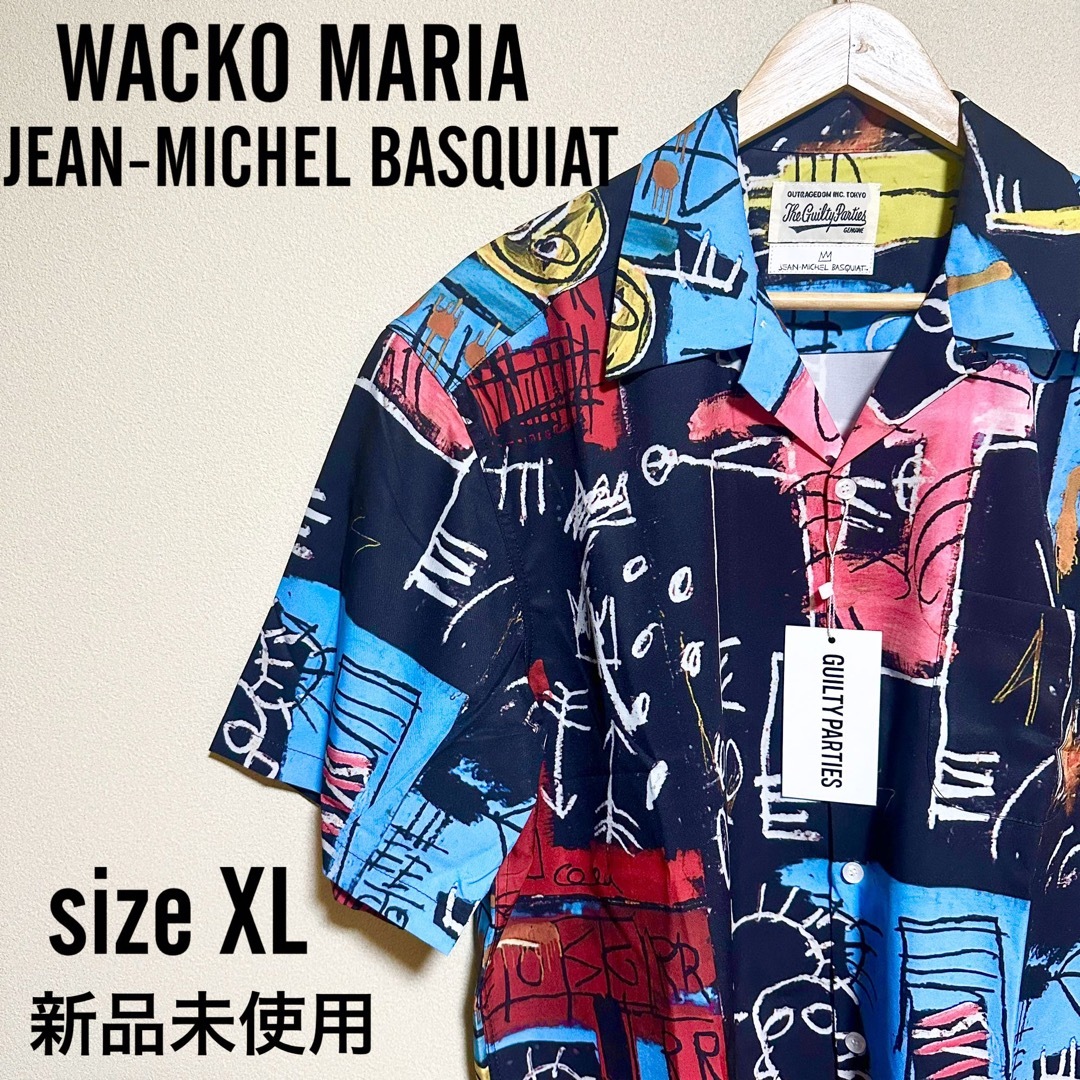 【未使用】WACKO MARIA ワコマリア バスキア コラボ シャツ