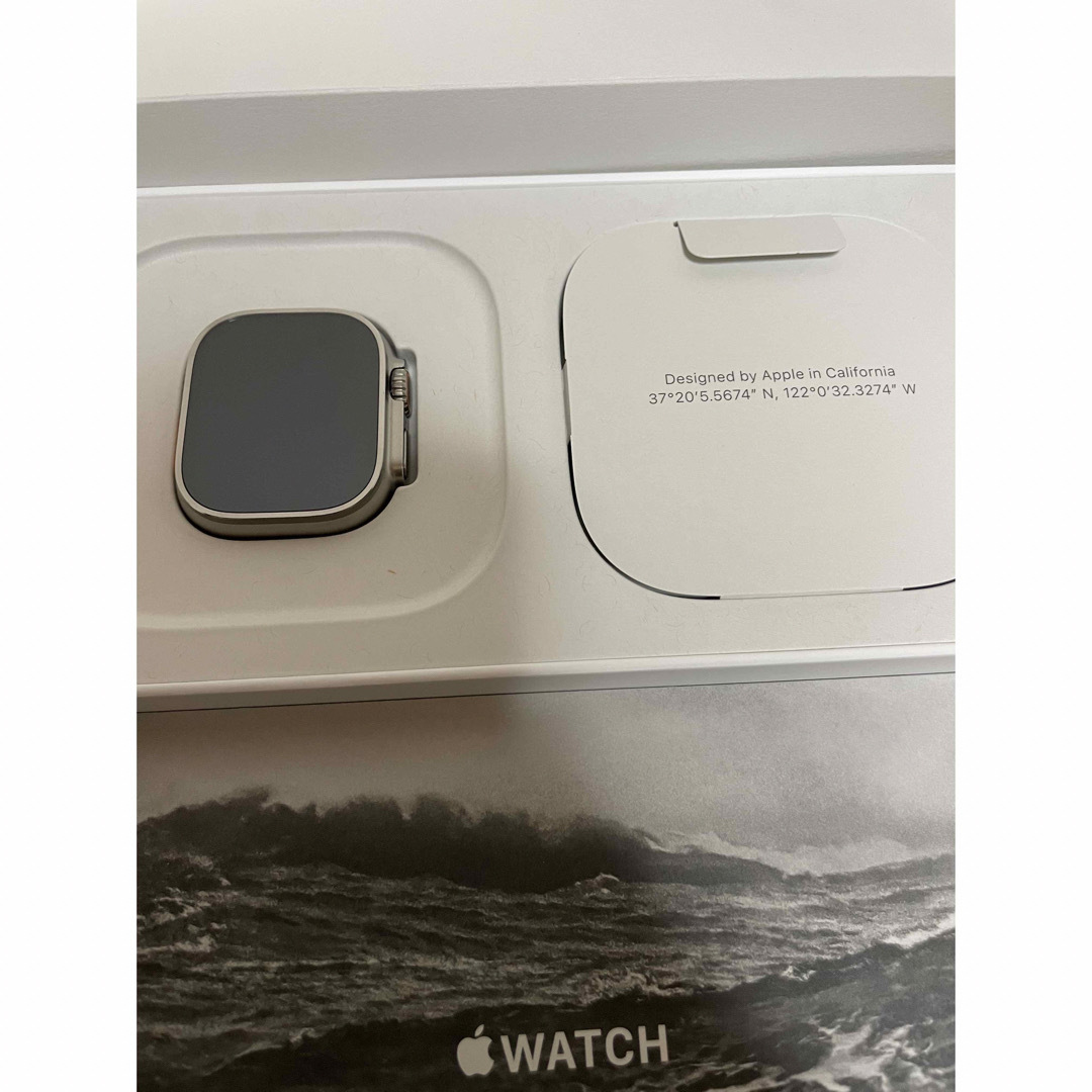 ほぼ新品です！Apple Watch ultra グリーンアルパインループ M