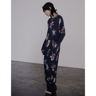 Ameri VINTAGE - アメリ ameri NEON FLOWER I LINE DRESSの通販 by
