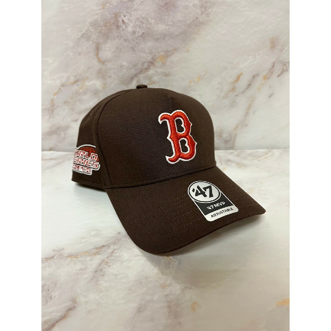 47 Brand(フォーティセブン)の47brand MVP ボストンレッドソックス ワールドシリーズ スナップバック メンズの帽子(キャップ)の商品写真