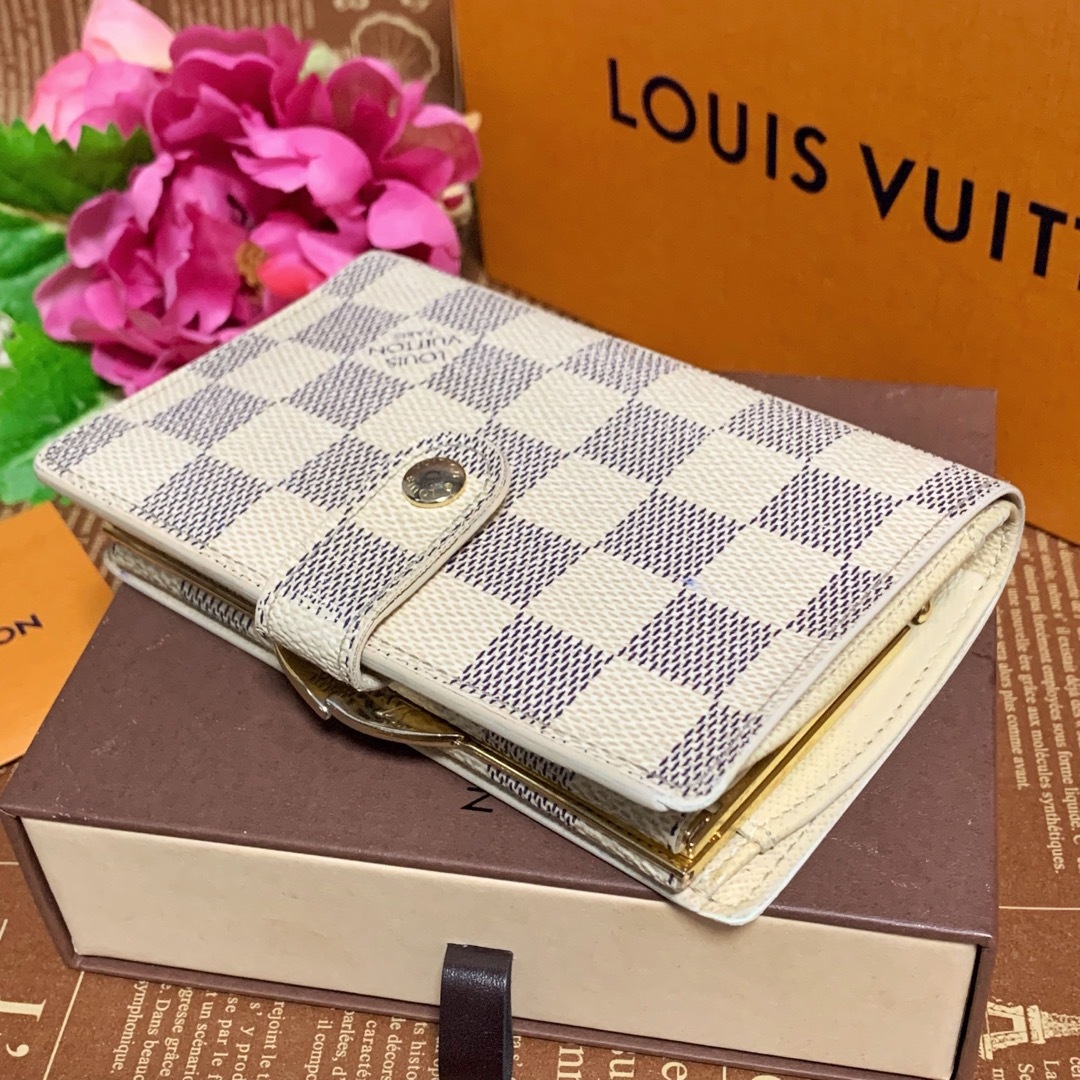 正規品】LOUIS VUITTON ポルトフォイユ・ヴィエノワ がま口財布-