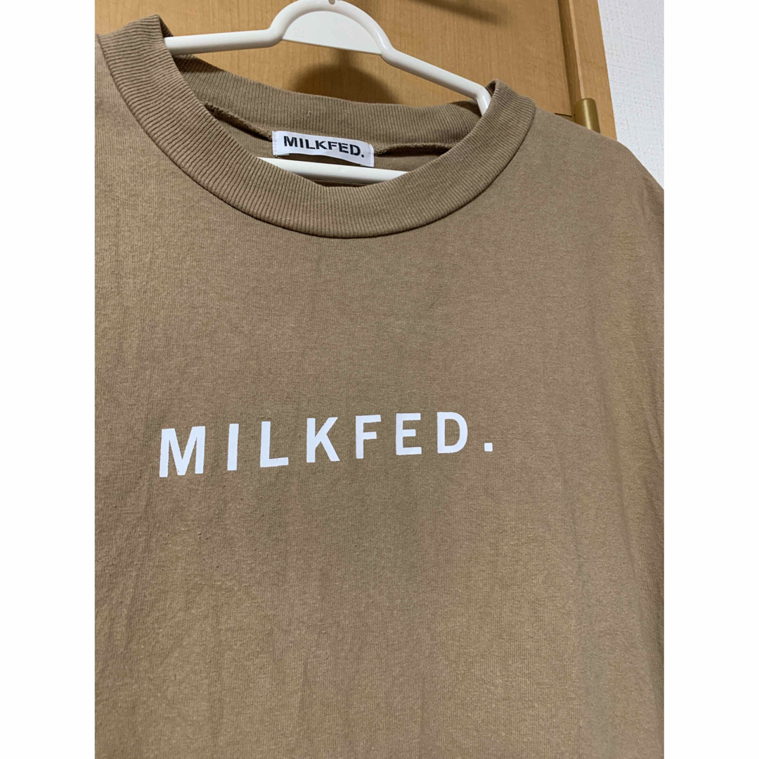 MILKFED.(ミルクフェド)のMILKFED. ミルクフェド 半袖ワンピース レディースのワンピース(ひざ丈ワンピース)の商品写真