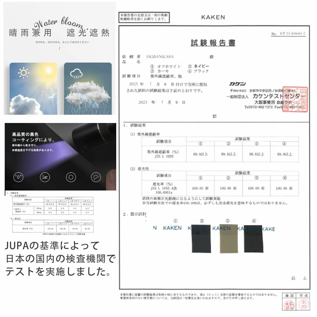 【サイズ:55_色:ピンク】折り畳み日傘 超軽量161g 晴雨兼用 99.9％以