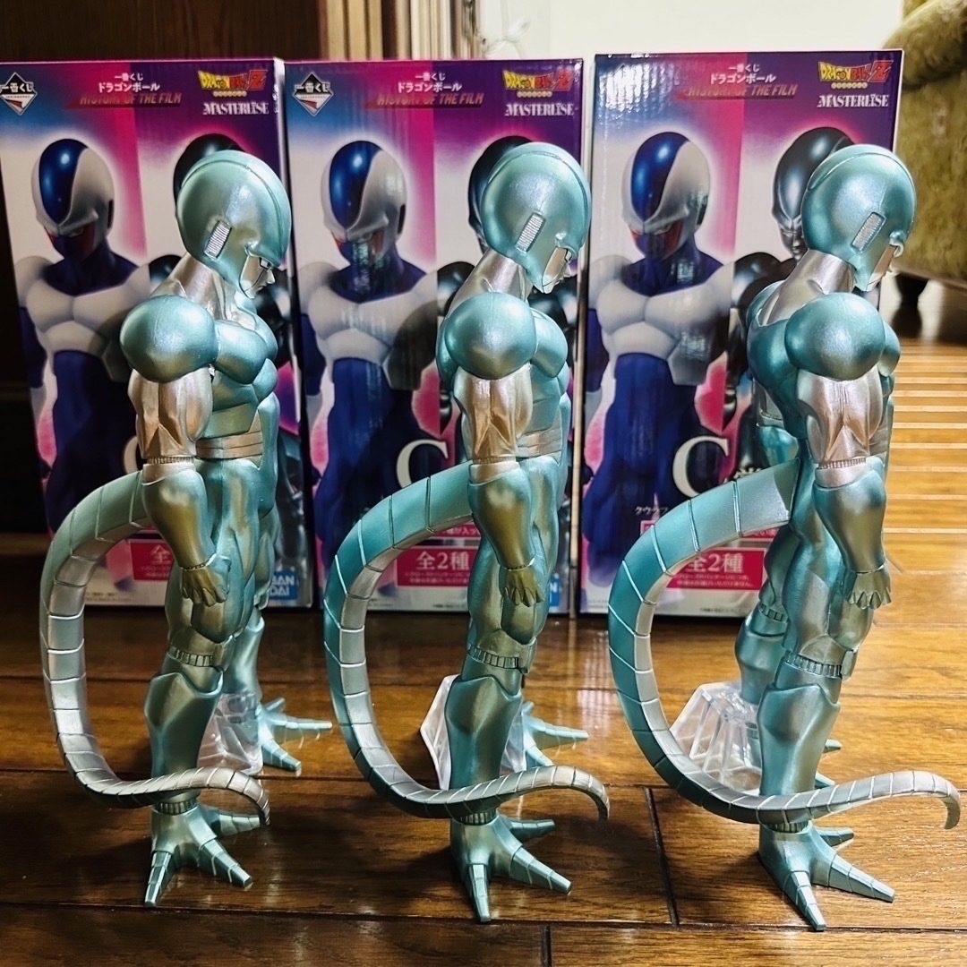 【国内正規/開封美品】 一番くじ メタルクウラ 3体 セット C賞 クウラ