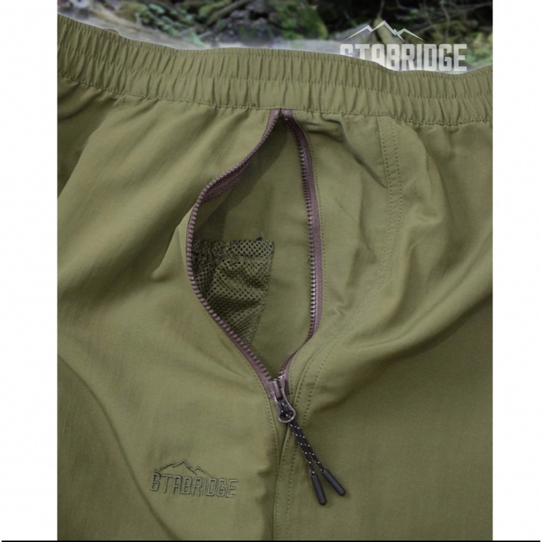 高速配送 SUMMER MID STABRIDGE SHORTS L OLIVE ショートパンツ