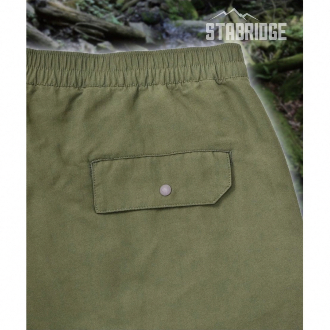 高速配送 SUMMER MID STABRIDGE SHORTS L OLIVE ショートパンツ