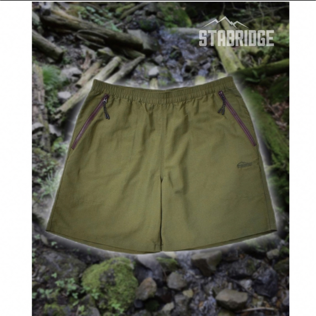 STABRIDGE MID SUMMER SHORTS OLIVE Lの通販 by スニッカーズ's shop