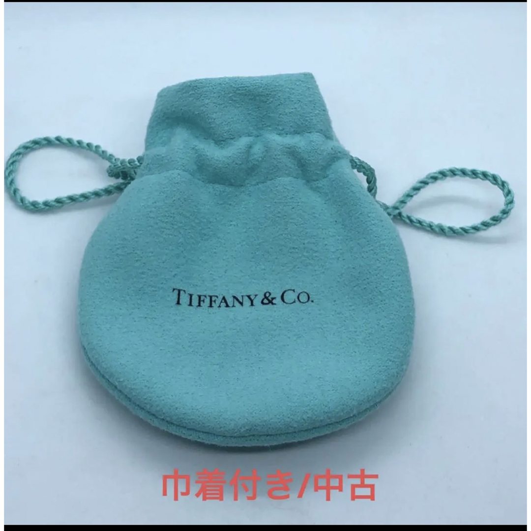 美品 ティファニーオープンハートネックレス 15.8mm SV925