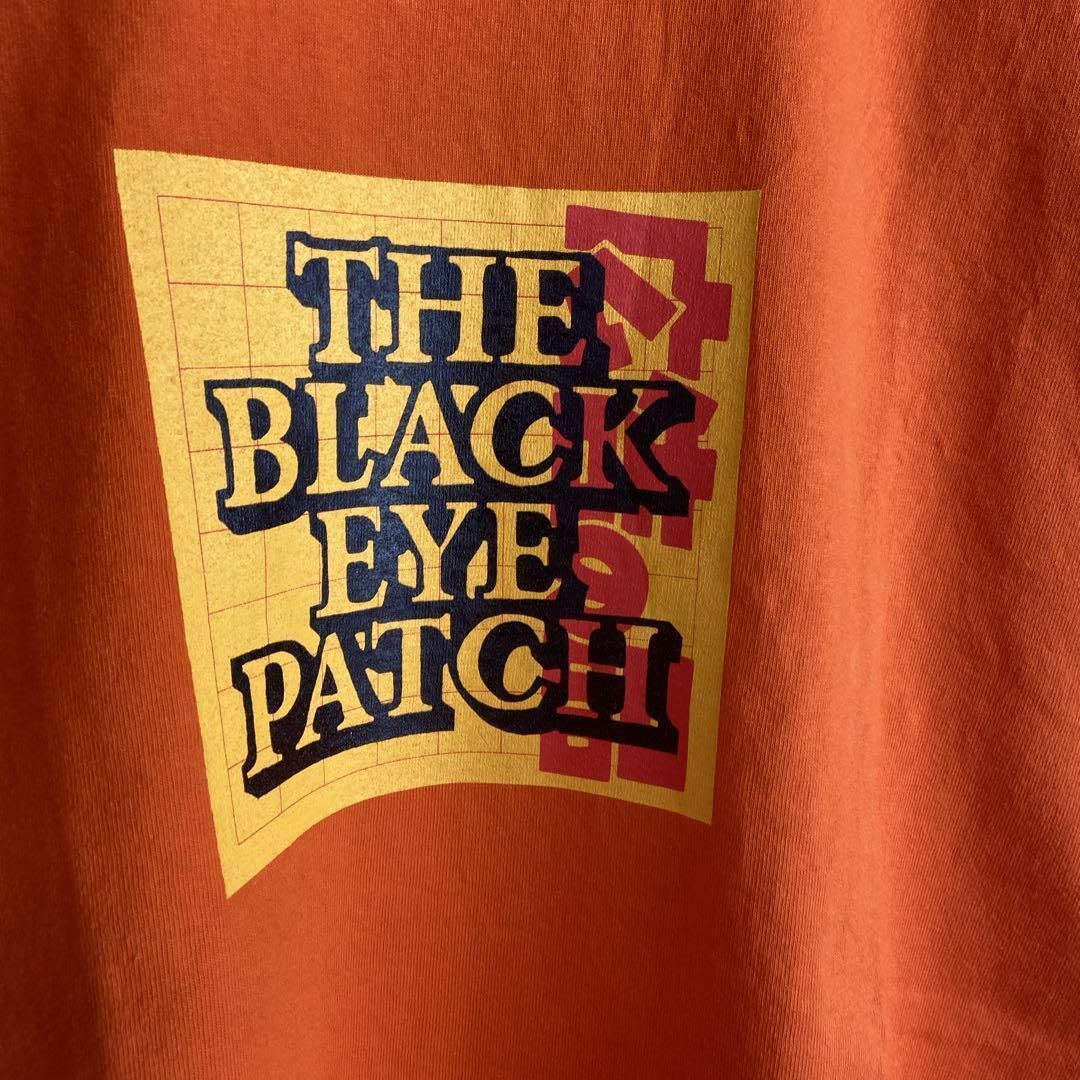 【人気ラベルロゴ】Black Eye Patch でかろごTシャツ半袖L