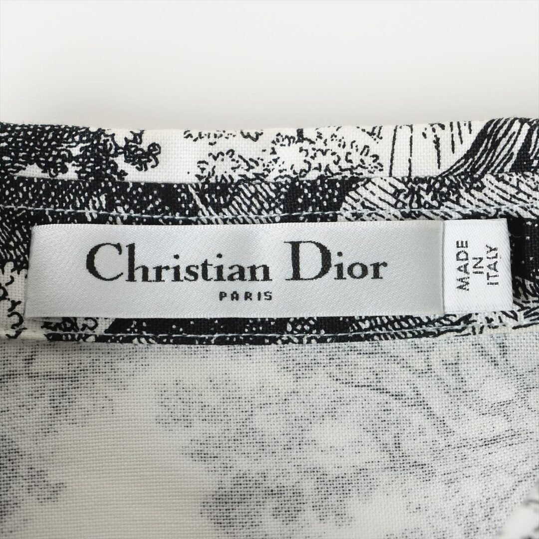 Christian Dior(クリスチャンディオール)のクリスチャンディオール トワルドゥジュイ コットン  ブラック×ホワイト レディースのレッグウェア(タイツ/ストッキング)の商品写真