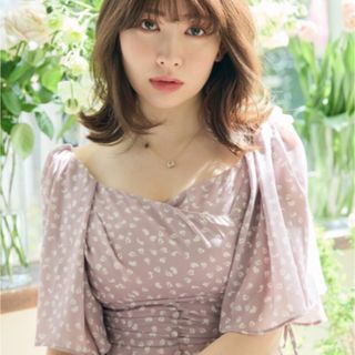 ハーリップトゥ(Her lip to)のHerlipto  Heart Petal Midi Dress(ロングワンピース/マキシワンピース)