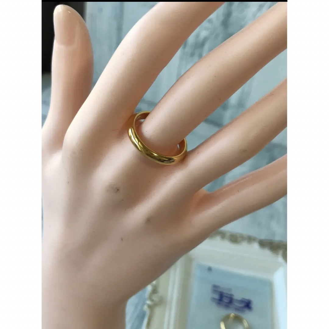 日本製　新品　未使用　磁気リング　コラーヌ　10号　肩こり レディースのアクセサリー(リング(指輪))の商品写真