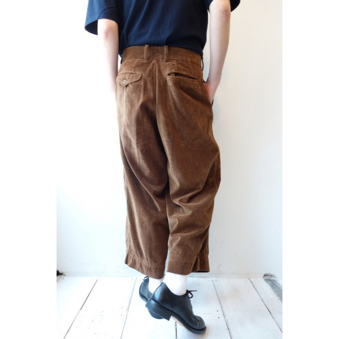 kolor 新品 コーデュロイ ワイドパンツ