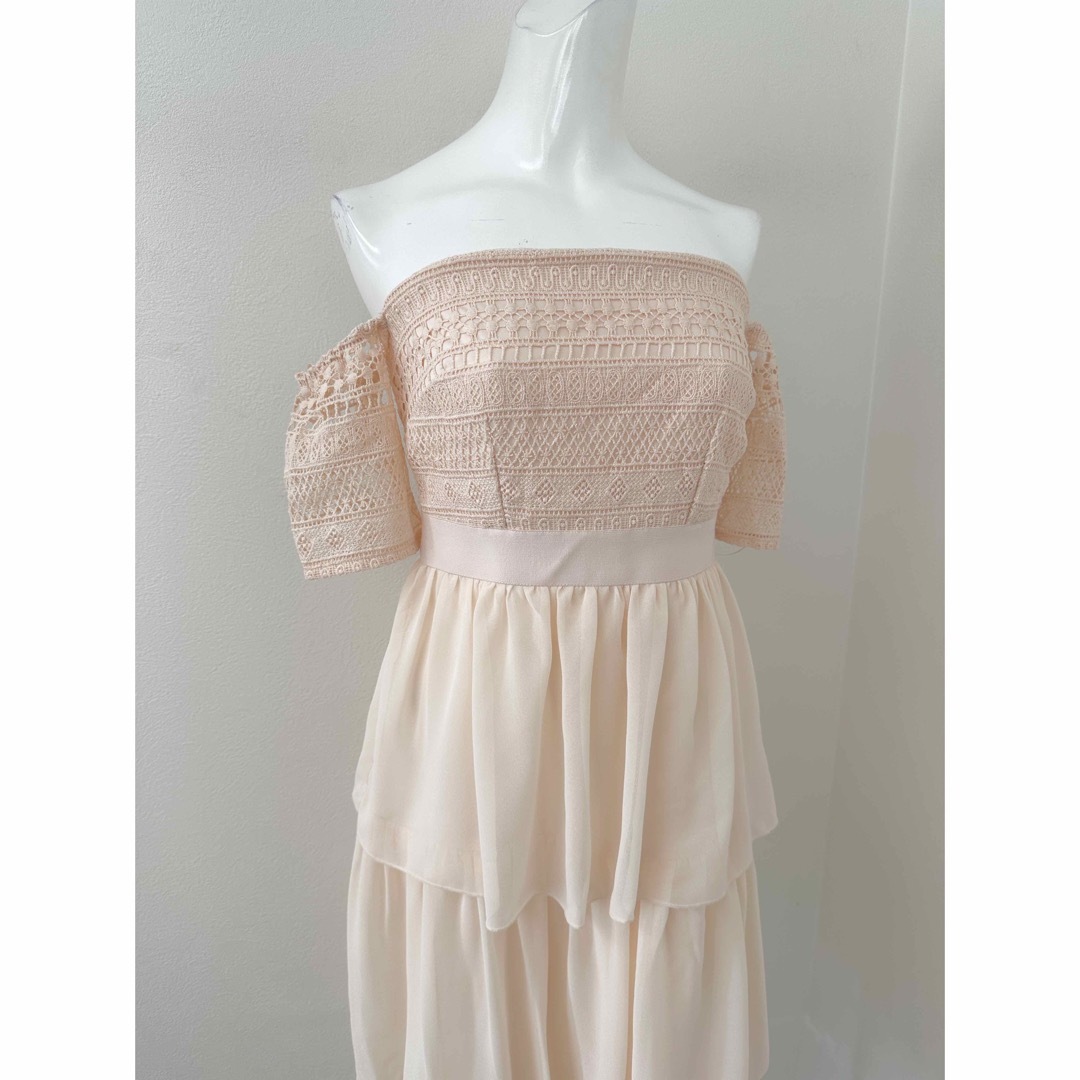 asos - 新品未使用⭐︎Little Mistress レースシフォンティアード