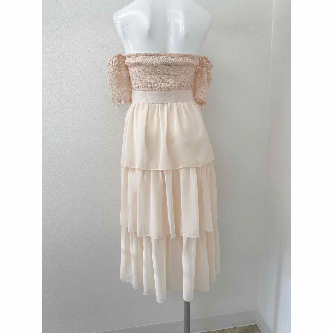 asos - 新品未使用⭐︎Little Mistress レースシフォンティアード