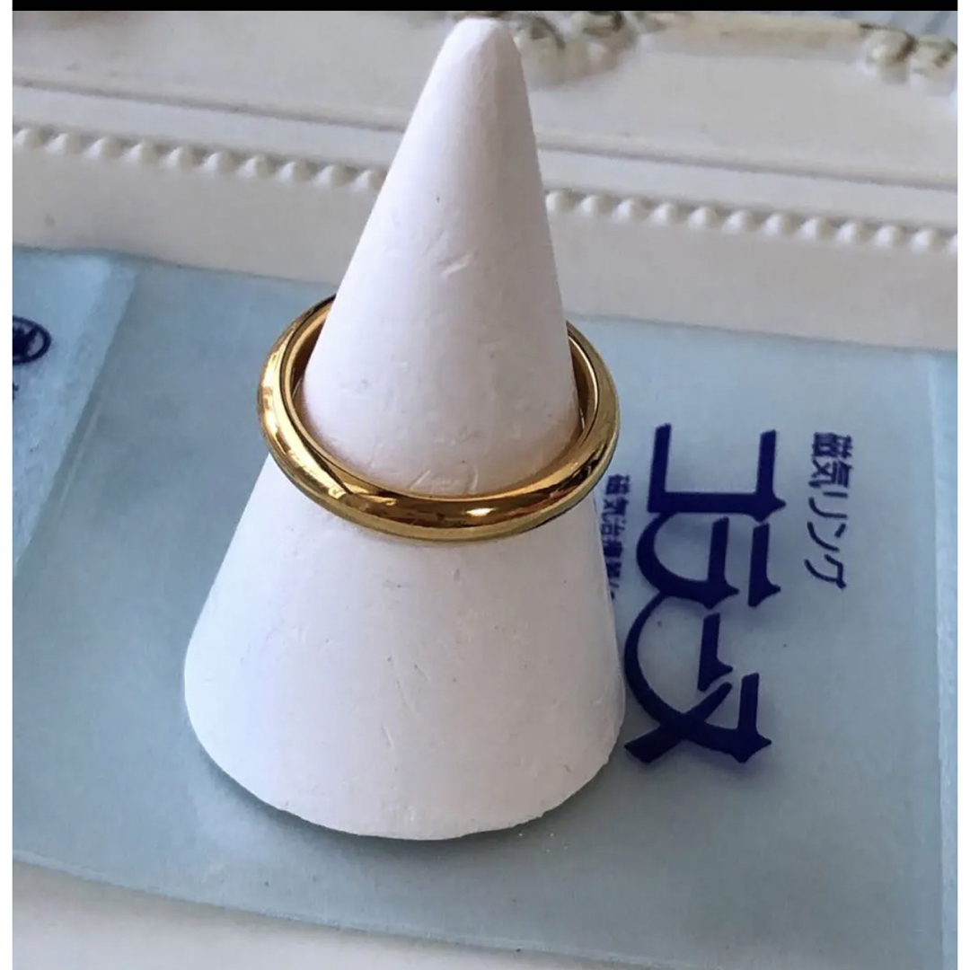 日本製　新品　未使用　磁気リング　コラーヌ　11号　肩こり レディースのアクセサリー(リング(指輪))の商品写真