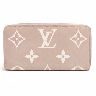 ルイヴィトン(LOUIS VUITTON)のヴィトン ジッピーウォレット   グレー レディース 長財布(財布)