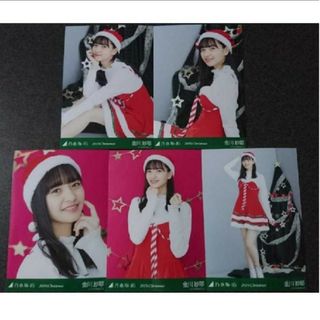 ノギザカフォーティーシックス(乃木坂46)の乃木坂46 生写真金川紗耶2019  クリスマス 5種コンプChristm(アイドルグッズ)