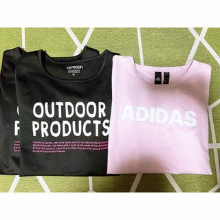 アディダス(adidas)のadidas OUTDOOR 半袖 スポーツシャツ 3点 まとめ売り(カットソー(半袖/袖なし))