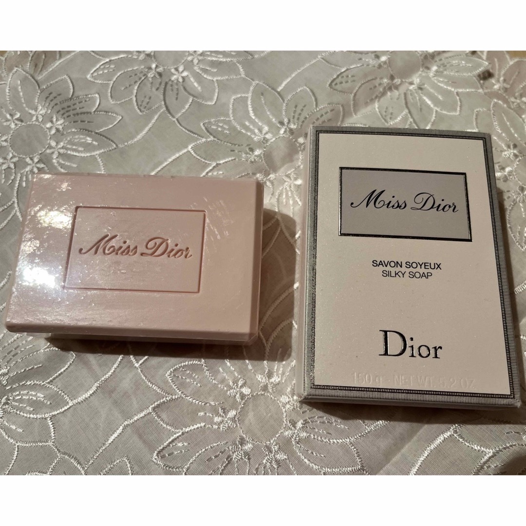 Dior(ディオール)のミス ディオール シルキーソープ コスメ/美容のボディケア(ボディソープ/石鹸)の商品写真