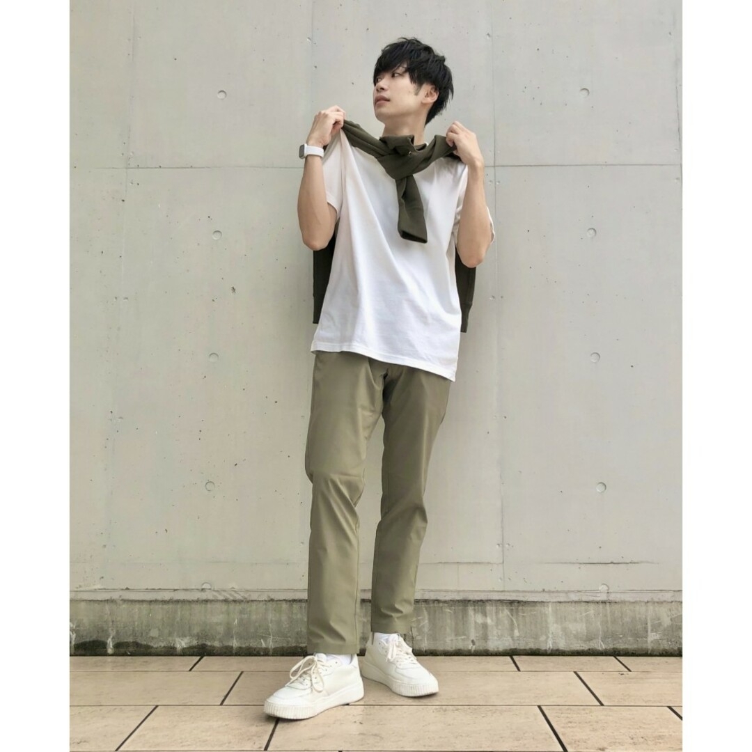 UNIQLO(ユニクロ)のUNIQLO✕theory　感動イージーパンツ （丈72～78cm） メンズのパンツ(その他)の商品写真