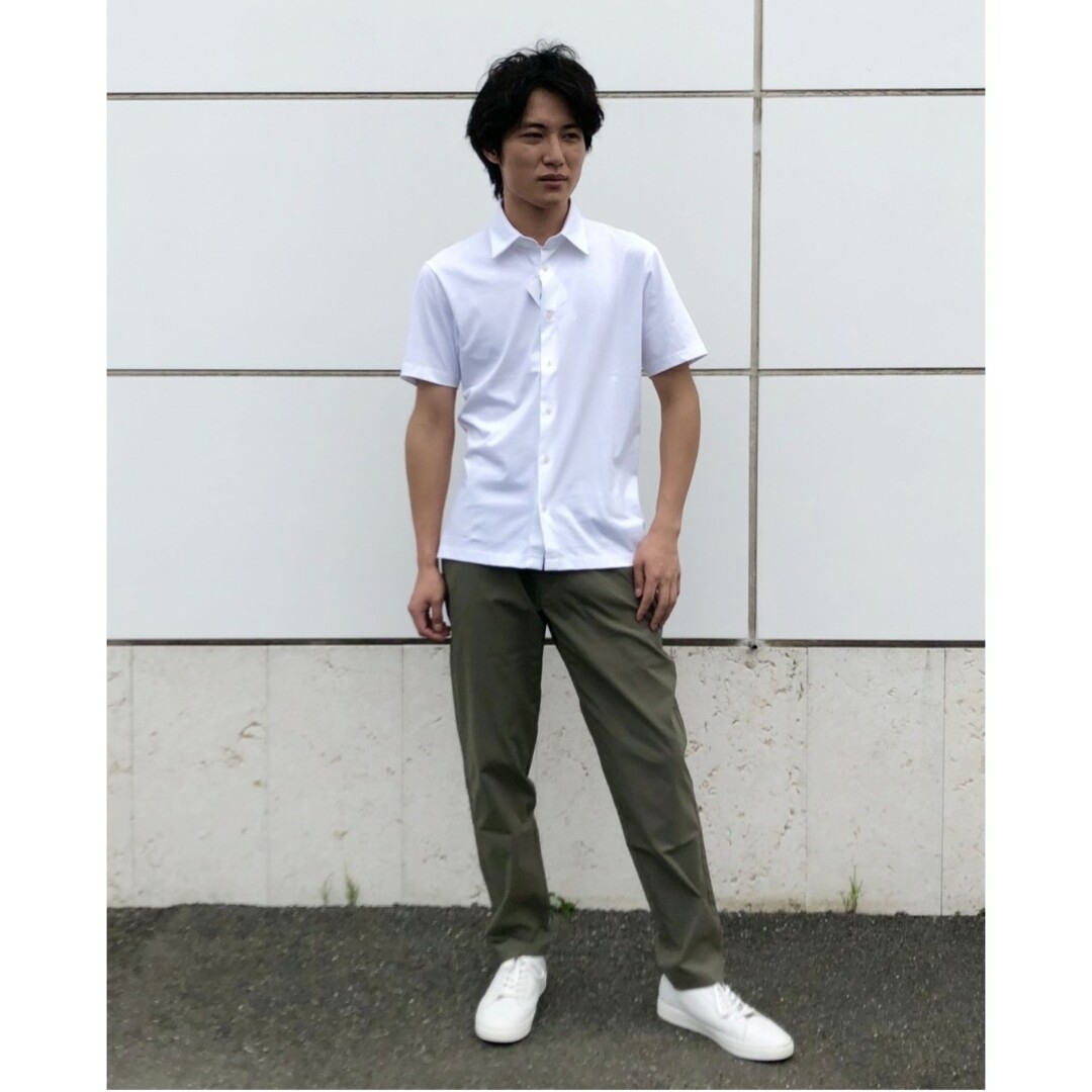 UNIQLO(ユニクロ)のUNIQLO✕theory　感動イージーパンツ （丈72～78cm） メンズのパンツ(その他)の商品写真