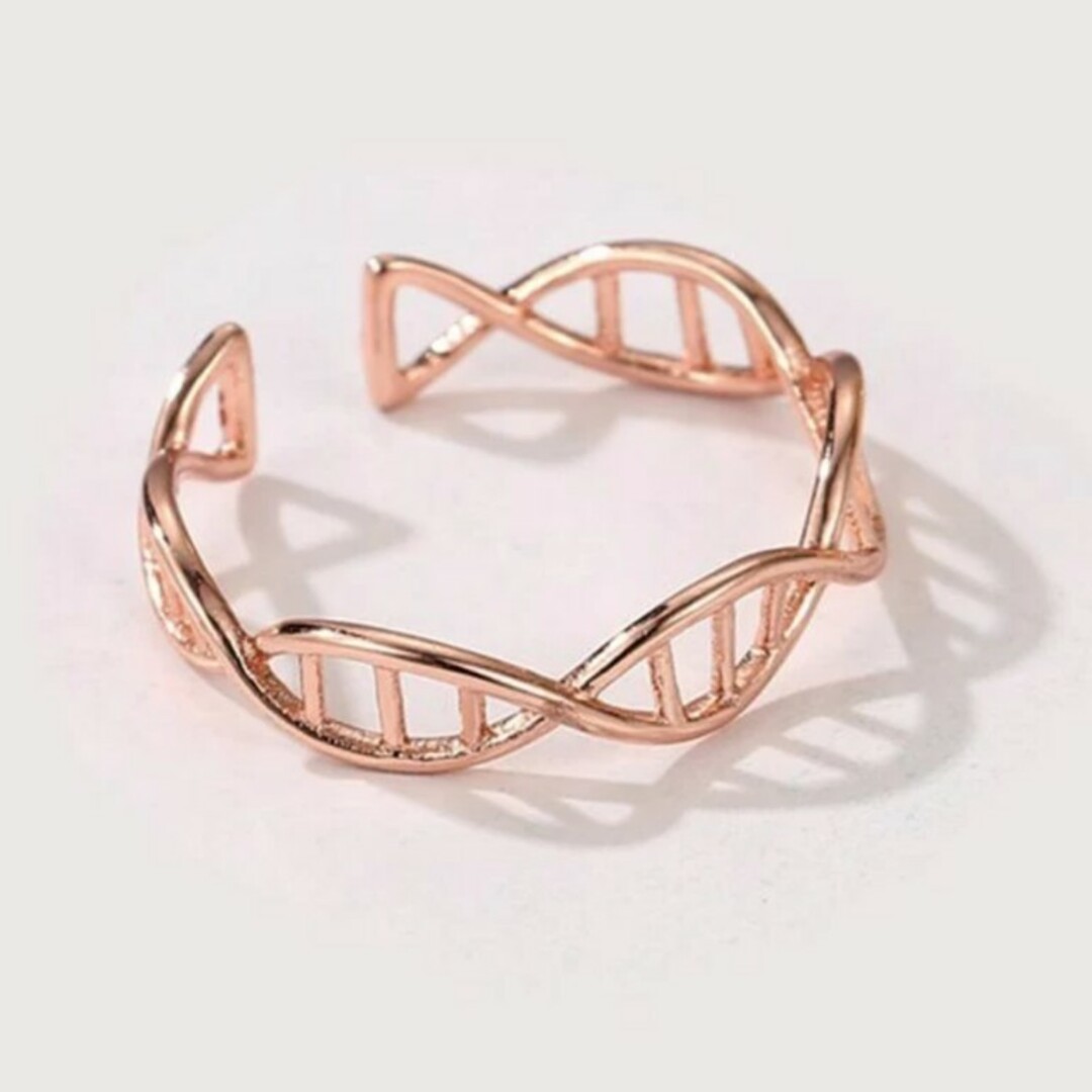 遺伝子のリング(ピンク) レディースのアクセサリー(リング(指輪))の商品写真