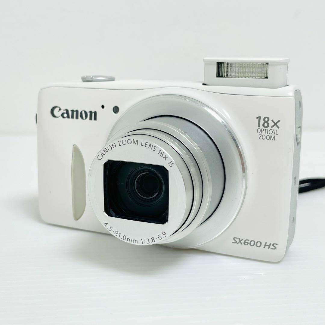 Canon - Canon コンパクトデジカメ PowerShot SX600 HS ホワイトの通販