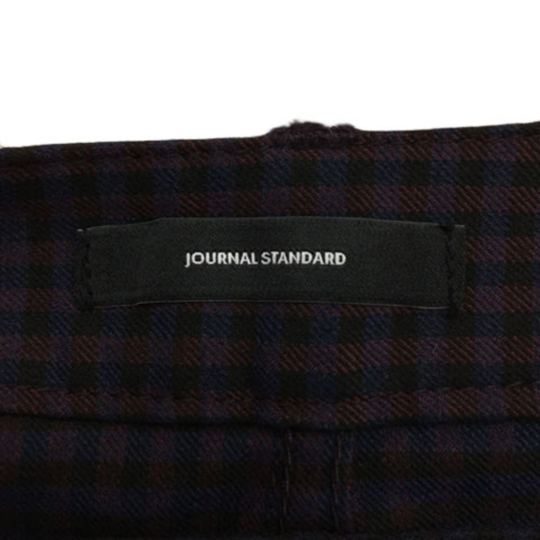 JOURNAL STANDARD(ジャーナルスタンダード)のジャーナルスタンダード スカート タイト 膝丈 チェック 40 紫 紺 レディースのスカート(ひざ丈スカート)の商品写真
