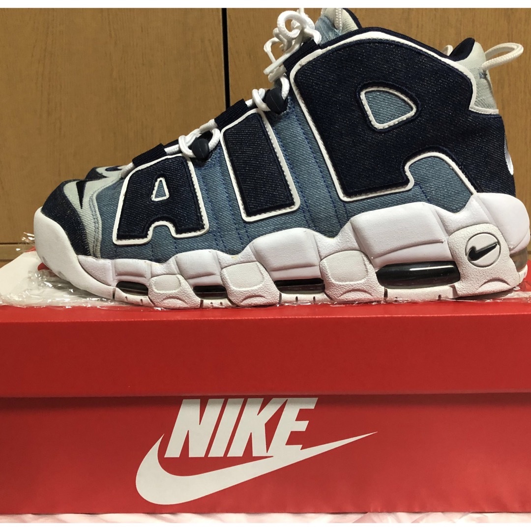 黒タグ有 国内正規品 AIR MORE UPTEMPO 96 QS DENIM