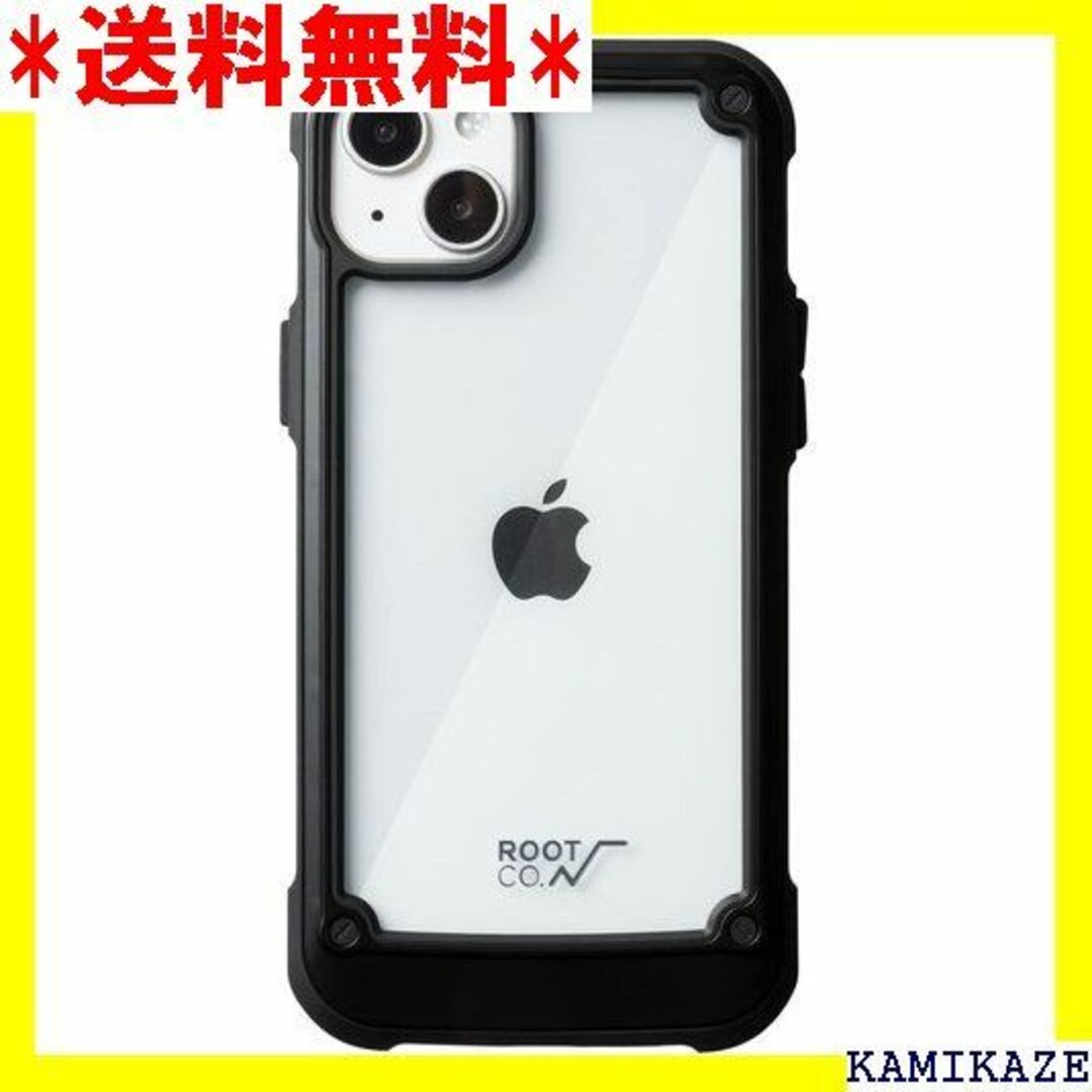 ☆在庫処分 ROOT CO. iPhone14Plus専用 ブラック 2370