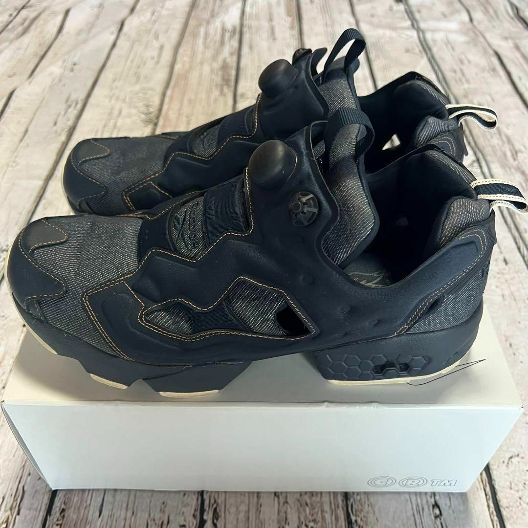 匿名配送　Reebok INSTAPUMP FURY OG デニム 28cm