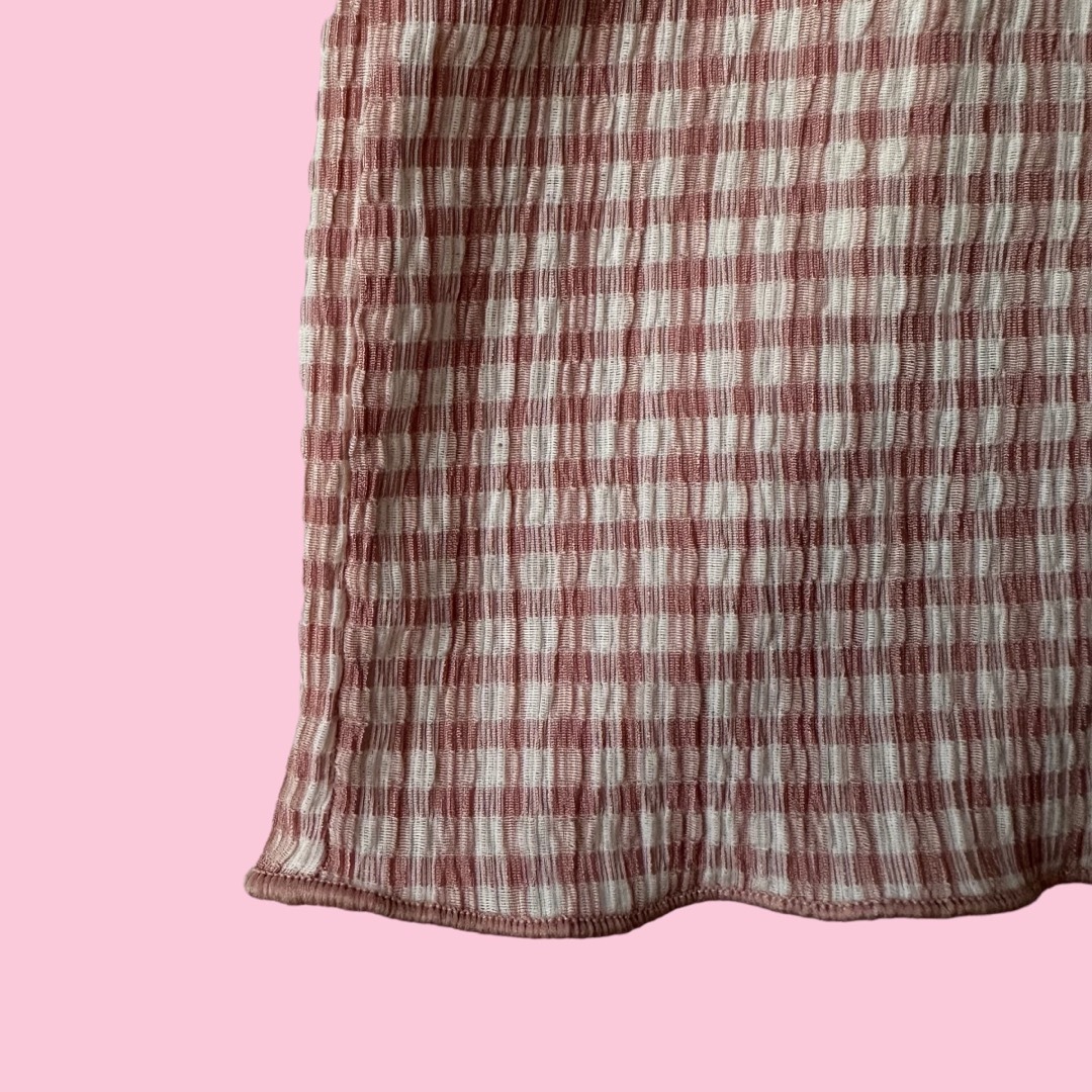 dholic(ディーホリック)のDHOLIC チェック柄トップス レディースのトップス(Tシャツ(半袖/袖なし))の商品写真